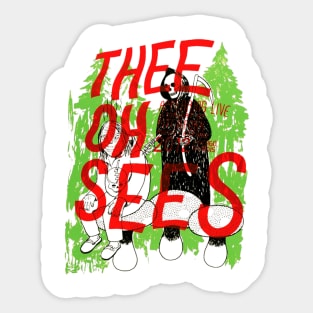 Oh Sees Sticker